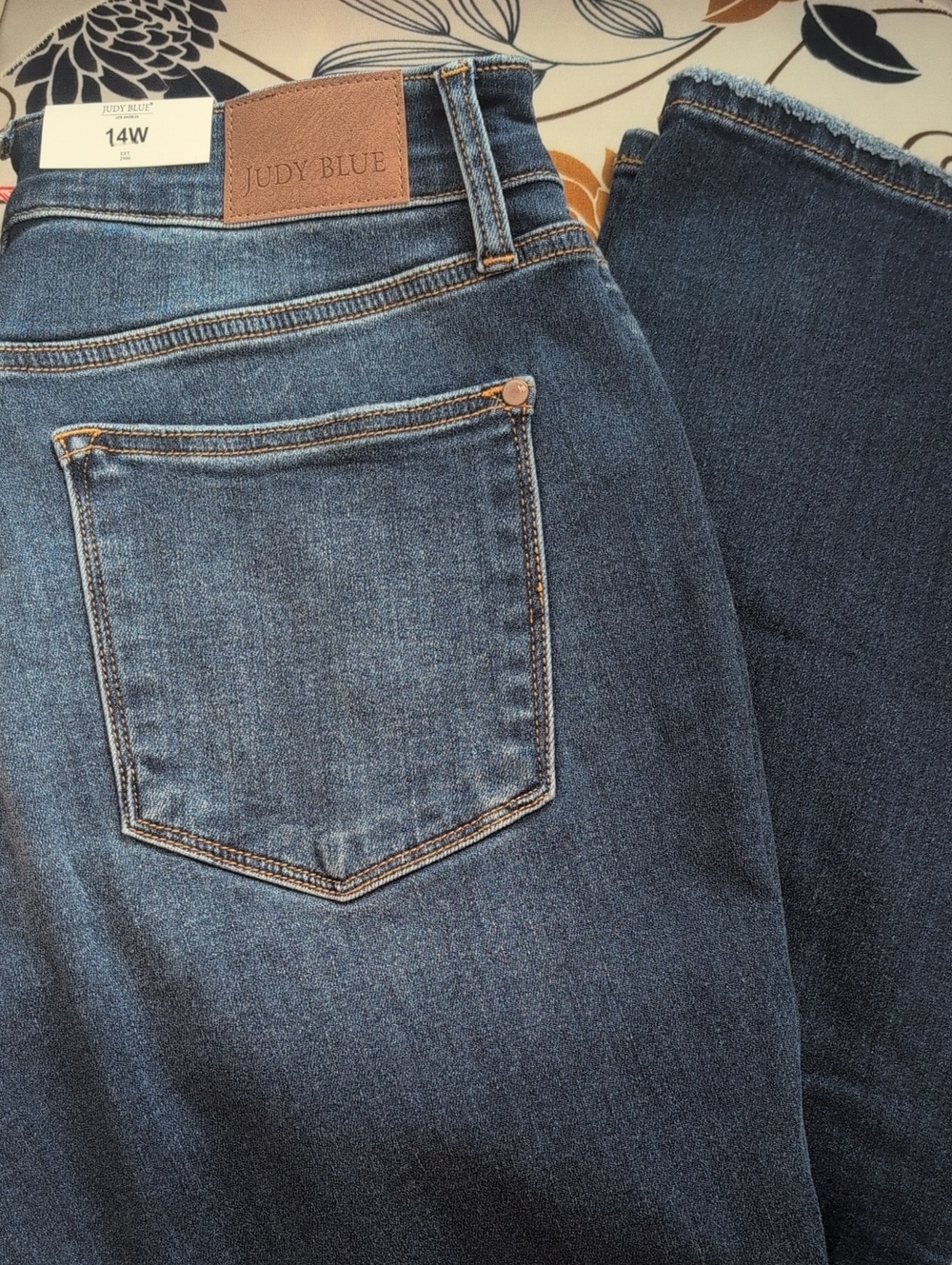 Judy Blue Classic Dark Indigo Straight Jeans